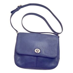 Coach Pebble Leather Crossbody Bag